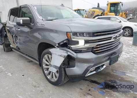 2021 Chevrolet Silverado 1500 4Wd Short Bed High Country from USA, damaged, VIN 1GCUYHED3MZ422723